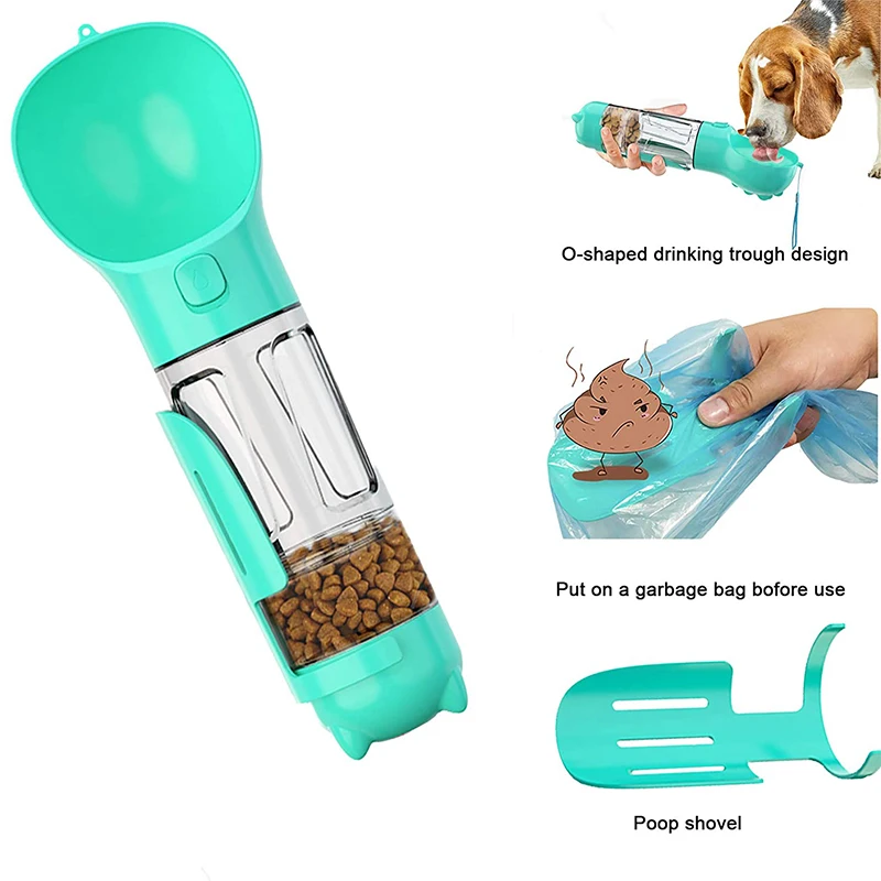 Potable water and food and poop bag
