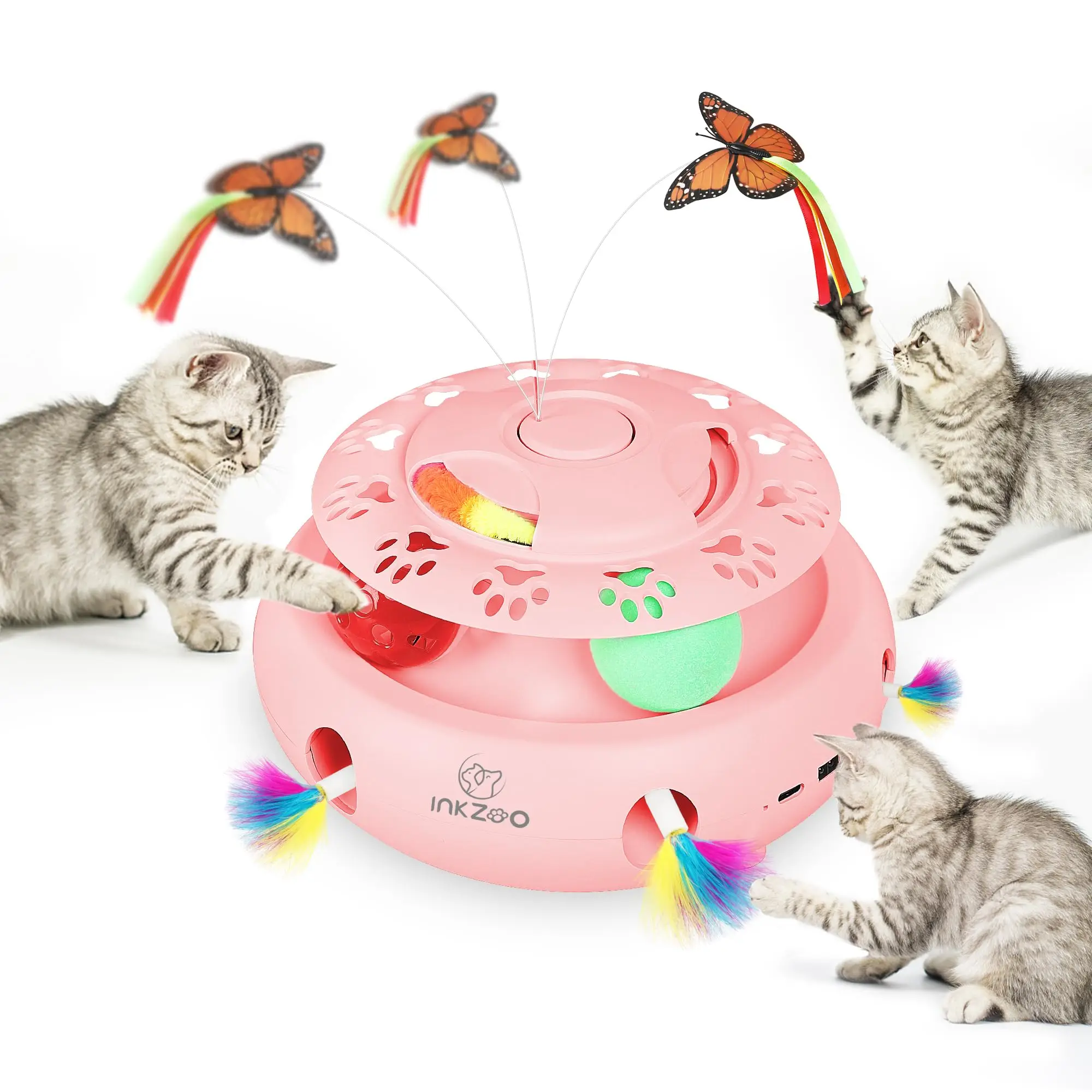 PawtasticPlay™ 4-in-1 Cat Adventure Hub